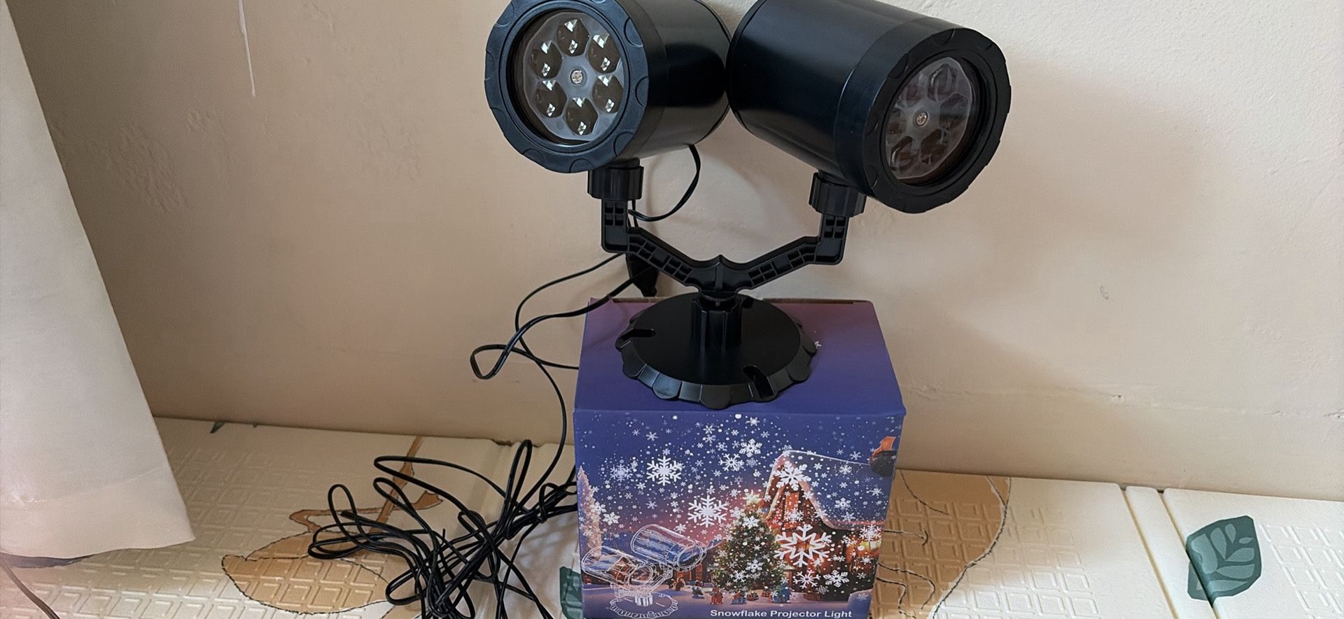 snowflake projection light