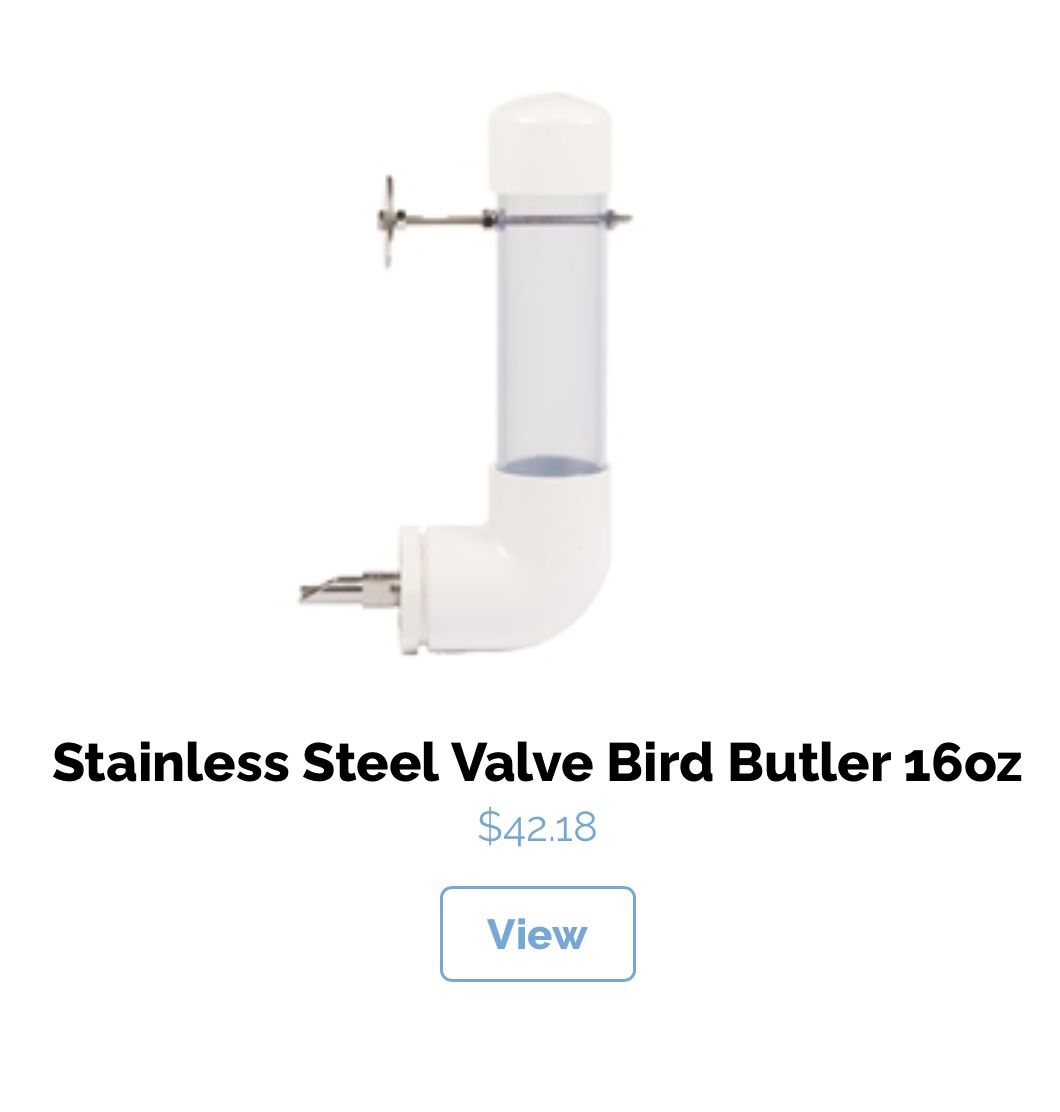 Parrot Butler Parrot Butler Watering Bottle. for Sale in Oakland Park, FL - OfferUp