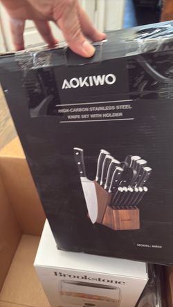 New Aokiowa Knife set & Block