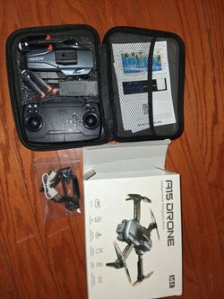 A15 Pro Drone with Carrying Case and Remote