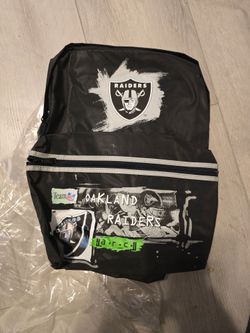 Raiders backpack old