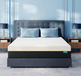 brand new 14 Inch King Mattress, Cooling Gel Memory Foam Mattress in a Box