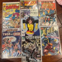 Marvel comics X men, spiderman, avengers and what if