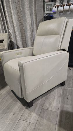 BarcaLounger leather recliner