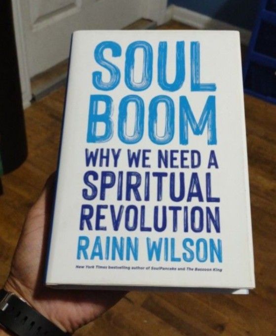 Autographed (signed) Soul Boom by Rainn Wilson The Office
