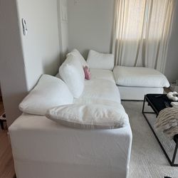 White cloud couch