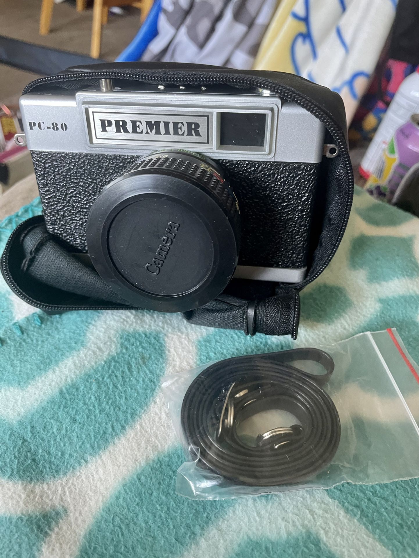 Vintage Premier 35mm Camera Pc-80 with 50mm Premier Glass Lens