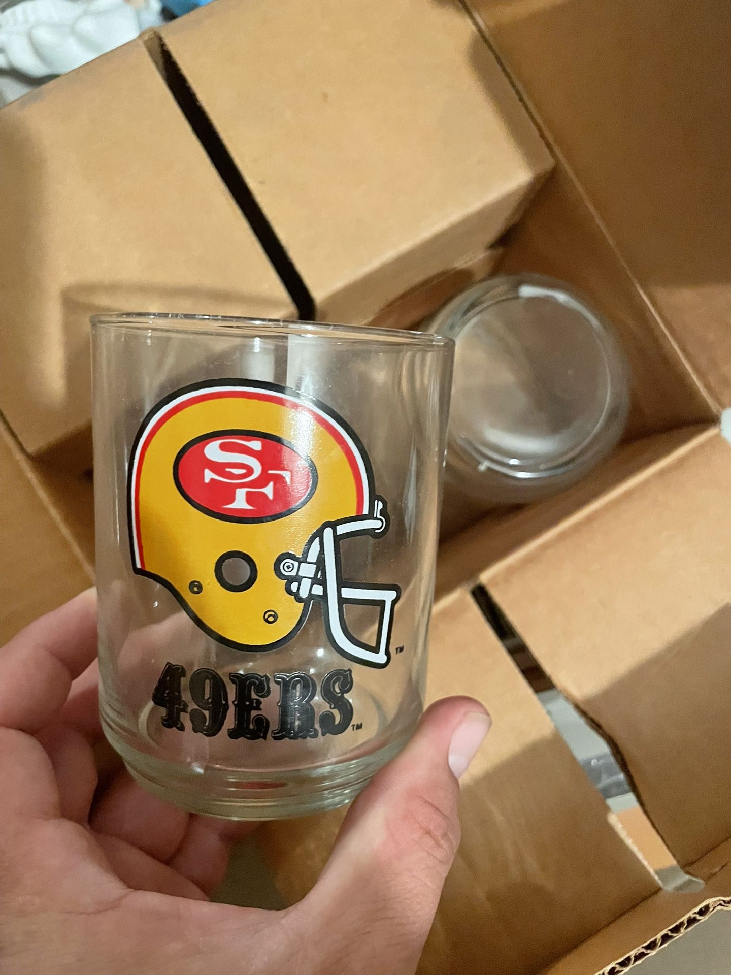 49er glass cups