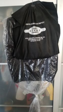 Mens' Suit Blazer, Vest & Tie- Black