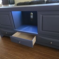 Gray Tv Stand 