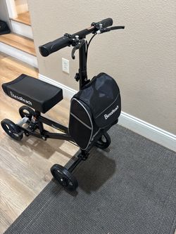 New knee scooters are back in stock 300lbs limit
