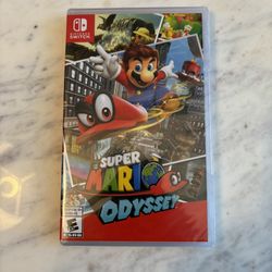 Super Mario Odyssey (Nintendo Switch) NEW sealed