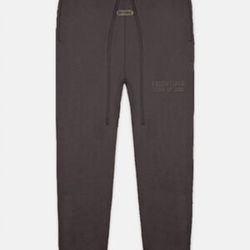 Fear of God Essentials Off Black Sweatpants – L – NEW