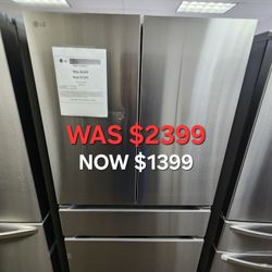 30. Cu. Ft. French Door Refrigerator With Internal Water Dispenser 