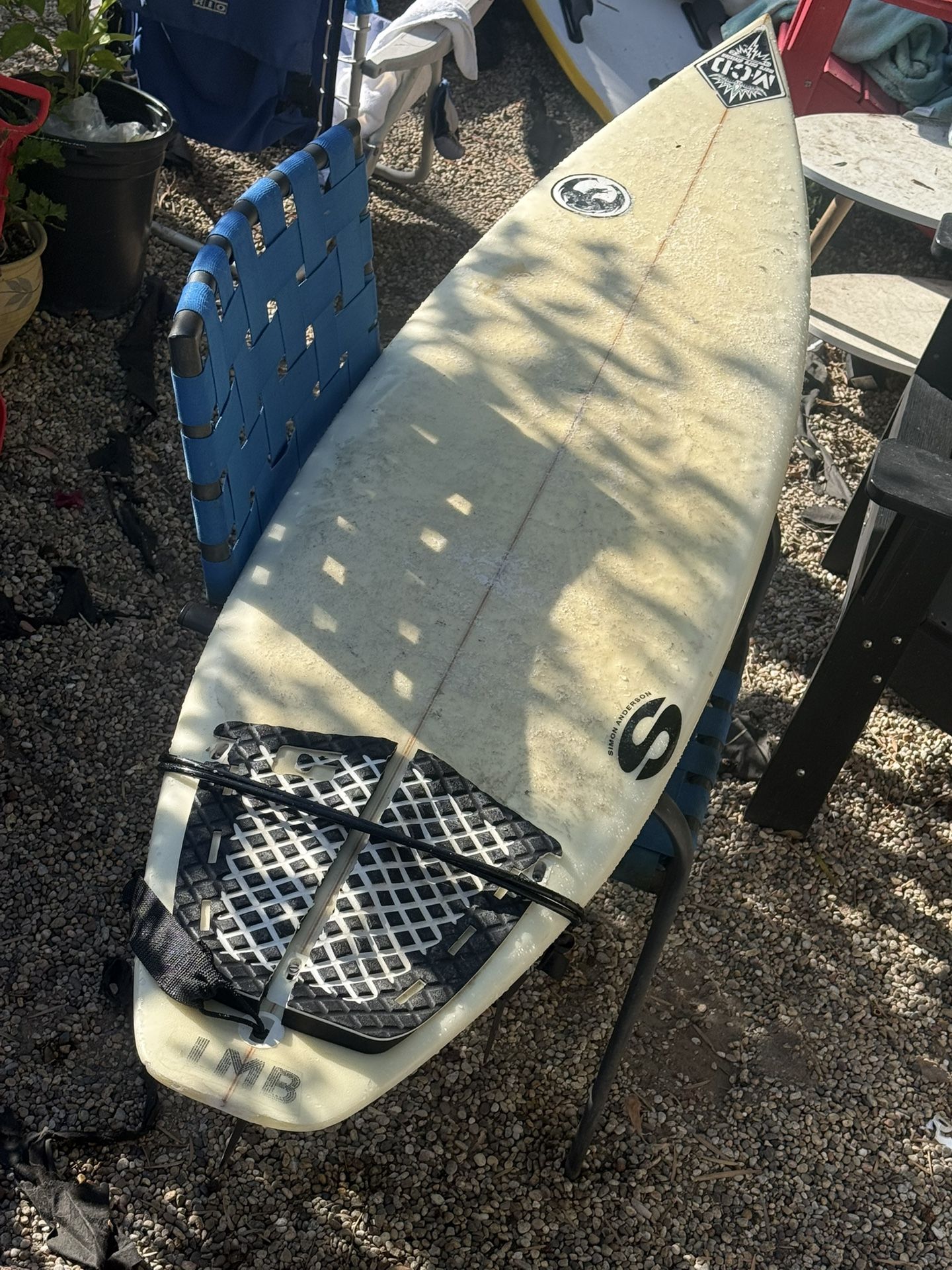 6’ Simon Anderson Hard Top Surfboard (Australian Shaper)