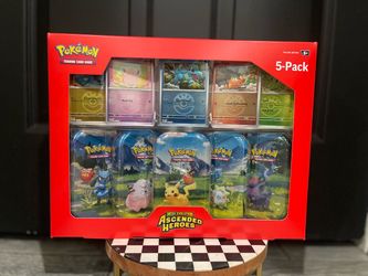 Pokémon TCG Mega Evolution Ascended Heroes 5-Pack