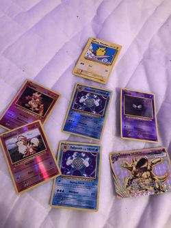 Rare Halo Pokémon Cards
