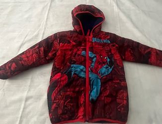 Marvel Spider-Man Kids Reversible Jacket Size 3T