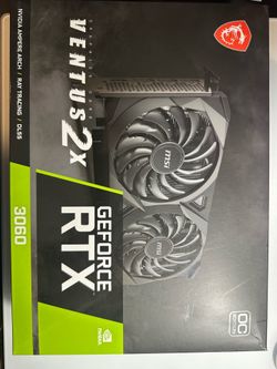 MSI Ventus 3060 (2 fan)