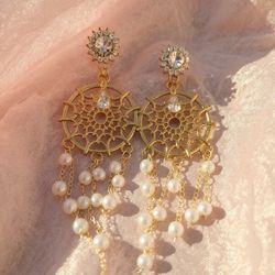 Fashion Dream Catcher Earrings