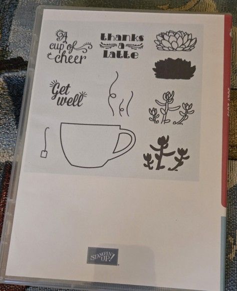Stampin Up Thaks A Latte