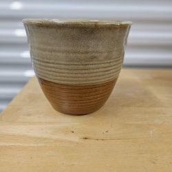 2 Tone Ceramic Flower Pot