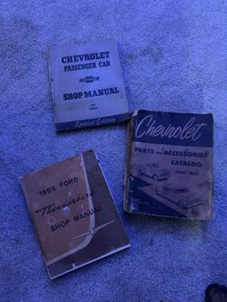 Vintage Auto Shop Parts/repair Manual/catalog