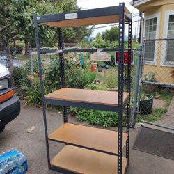 Shelves 3 Feet Long 18 Deep. 6 Foot High 