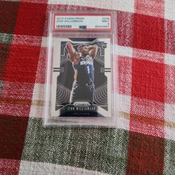 Zion Williamson Panini Prizm Rc Psa 9