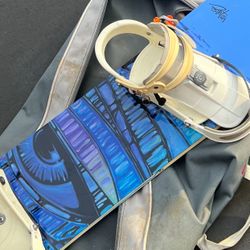 Vintage Burton Balance Snowboard w/ Burton CO2 Bindings & Carry Bag – Collector’s Item 🏂