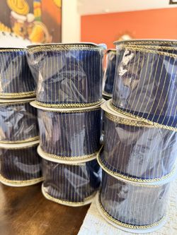 Ribbons / Blue And Gold