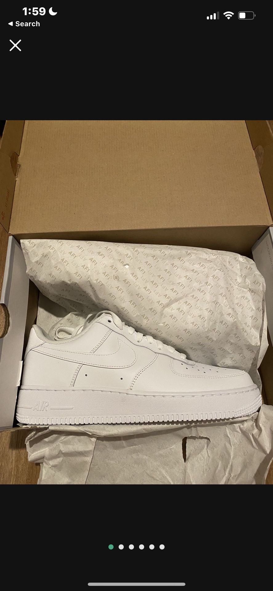 Swap for Af1 Size 9.5