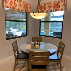 PRICE REDUCED Again !:  Like New Dining Set