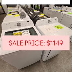 Samsung Washer And Dryer Set 