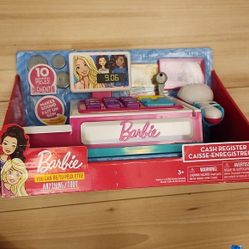 Barbie cash register new