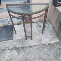 Metal Console Table 