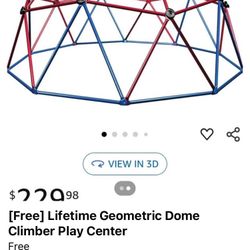 Lifetime Geometric Dome Climber Play Center