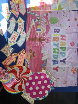 Candy Theme Party Decorations