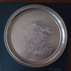 GORHAM PEWTER PLATES BRAND NEW IN ORIGINAL BOXES ONLY $12 EACH OR $10 FOR 4 OR MORE