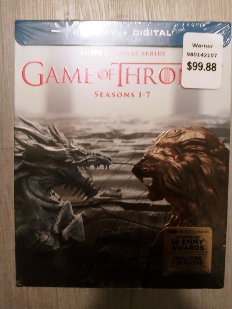 Full Box Set: Game of Thrones / Blu Ray (1-7)