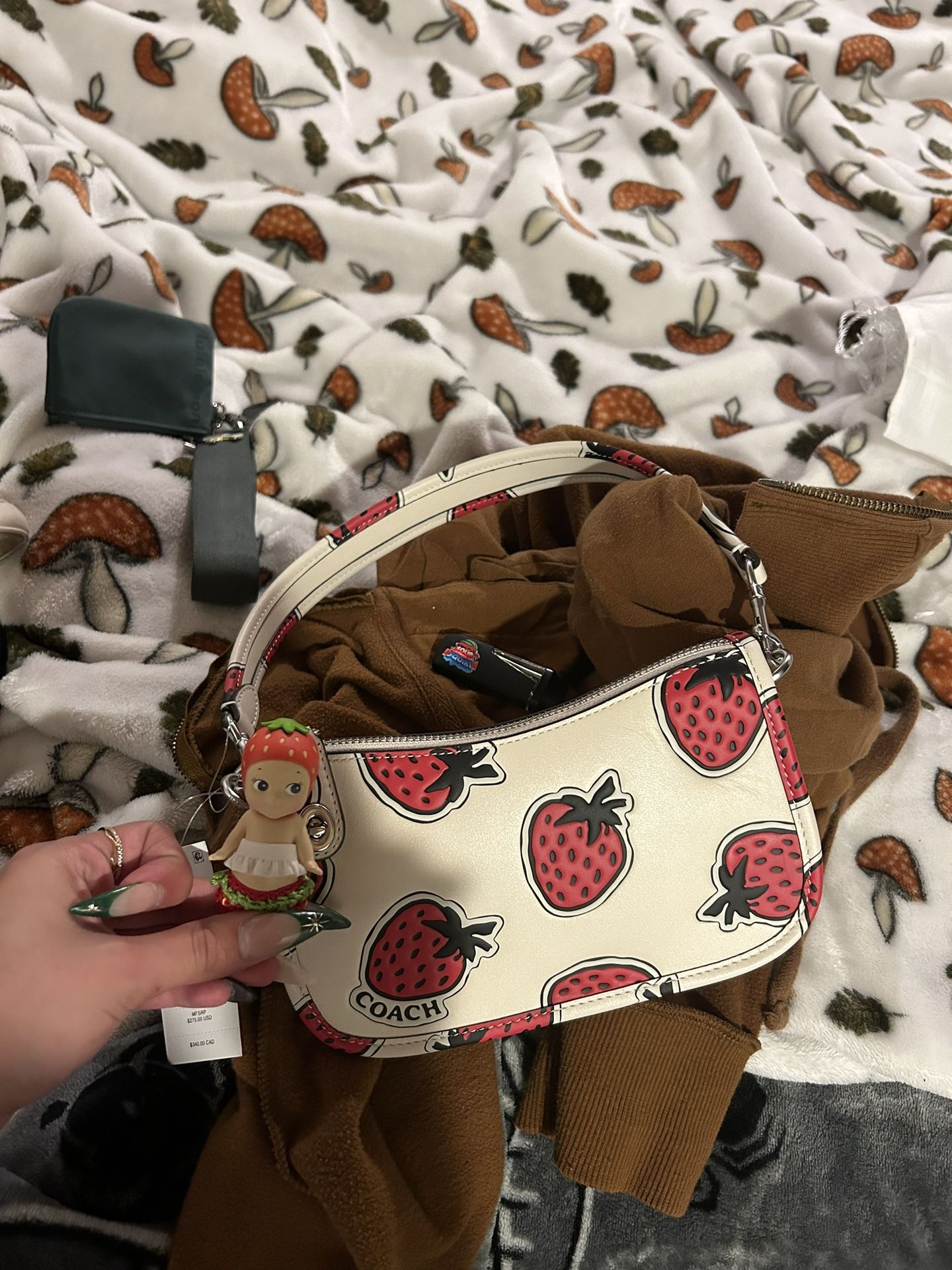 coach strawberry purse