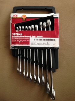 Wrench set 10 pc. Ace Hardware