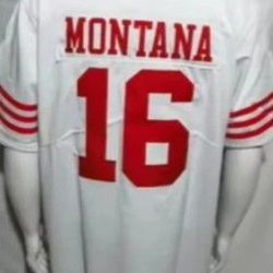 Joe montana throw back authentic