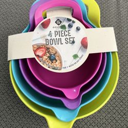 4 Piece Bowl Set 