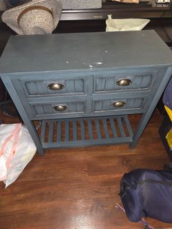FREE Four Drawer Console Table
