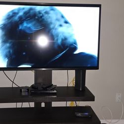 LG 50" smart TV w/ stand