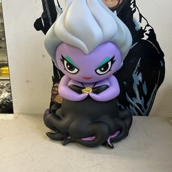 Monogram International Disney The Little Mermaid Ursula PVC figural coin bank