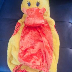 Yellow Duck Child Halloween Costume Size 12-24 months
