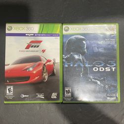 Microsoft Xbox 360 Video Game Bundle Of 2 