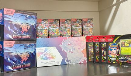 Pokemon sealed products